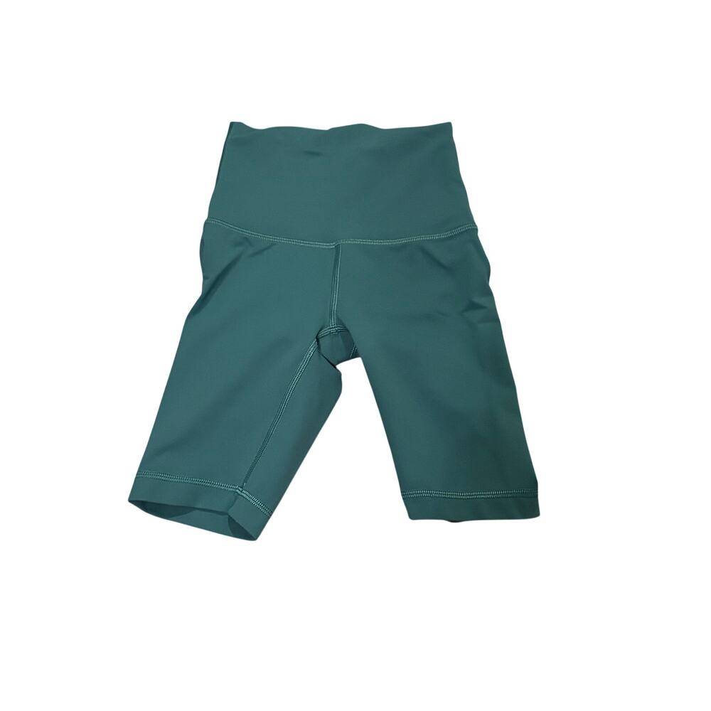 Lululemon Align High-Rise Bike Shorts 6” – Teal Green – Size 0